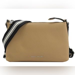 Marc Jacob Leather Crossbody Bag Slate